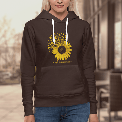 Act - Understand - Love The Autism T-Shirt, Gift for People with Depression,