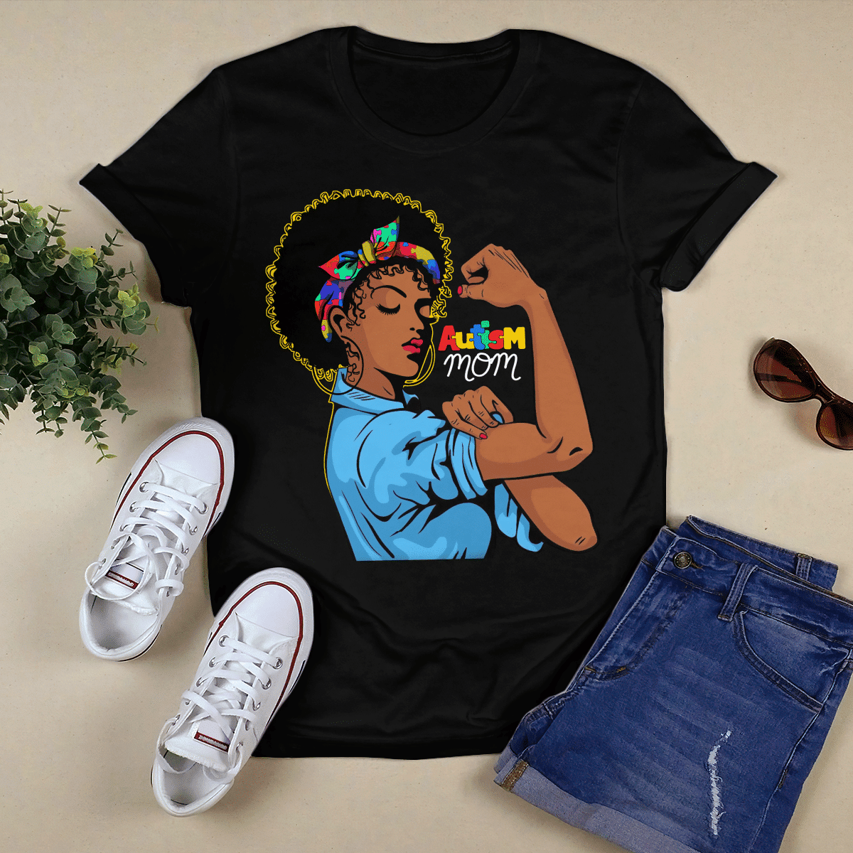 Autism mom T-Shirt, Gift for People with Depression