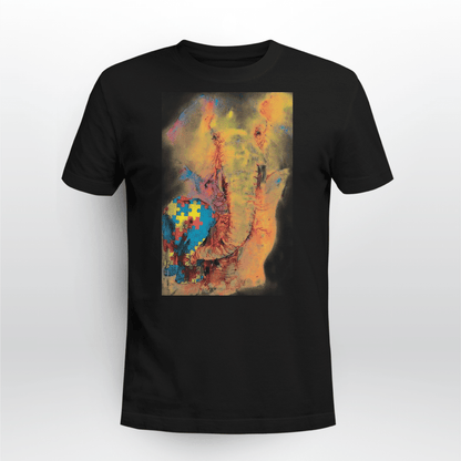 Autism - Elephant The Autism T-Shirt, Gift for People with Depression,