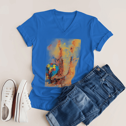 Autism - Elephant The Autism T-Shirt, Gift for People with Depression,