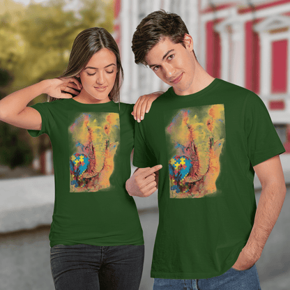 Autism - Elephant The Autism T-Shirt, Gift for People with Depression,