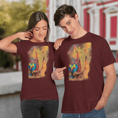 Autism - Elephant The Autism T-Shirt, Gift for People with Depression,