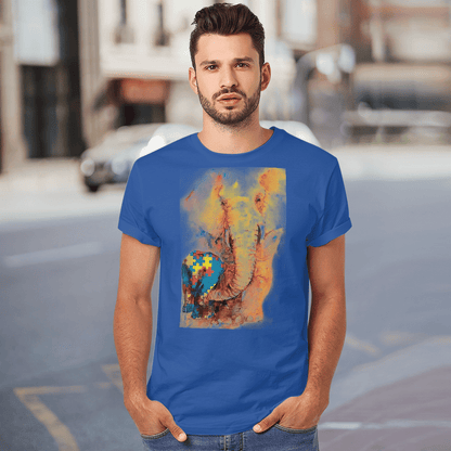 Autism - Elephant The Autism T-Shirt, Gift for People with Depression,