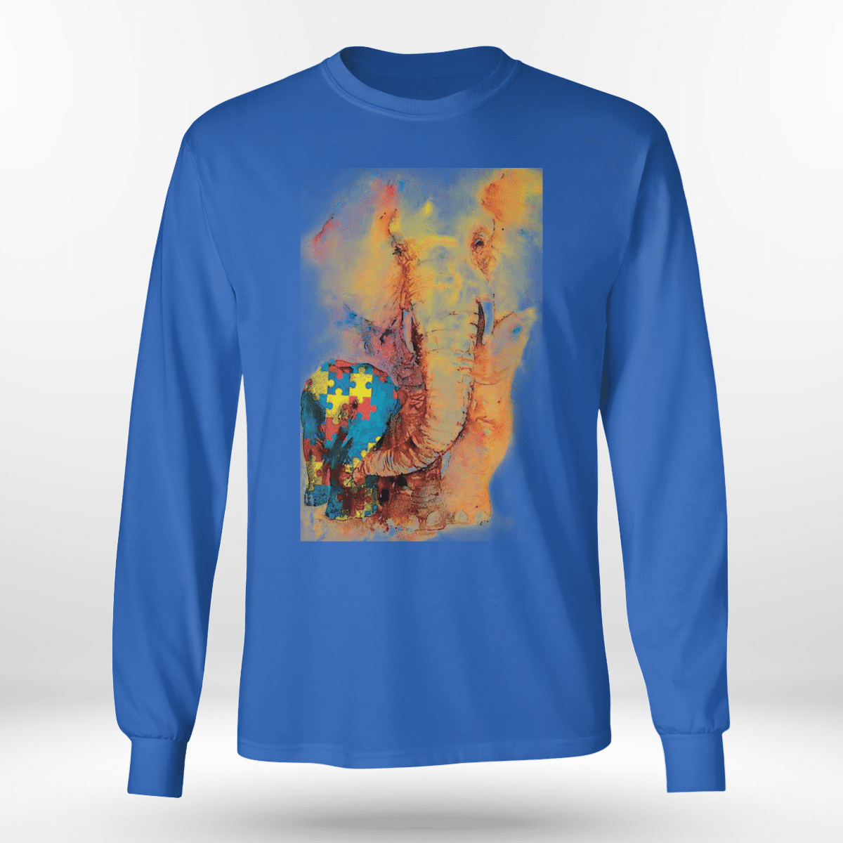 Autism - Elephant The Autism T-Shirt, Gift for People with Depression,