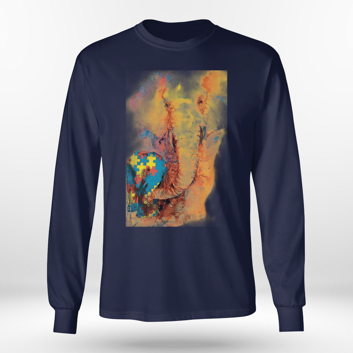 Autism - Elephant The Autism T-Shirt, Gift for People with Depression,