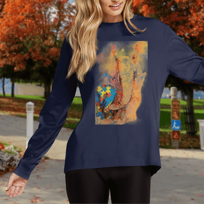 Autism - Elephant The Autism T-Shirt, Gift for People with Depression,