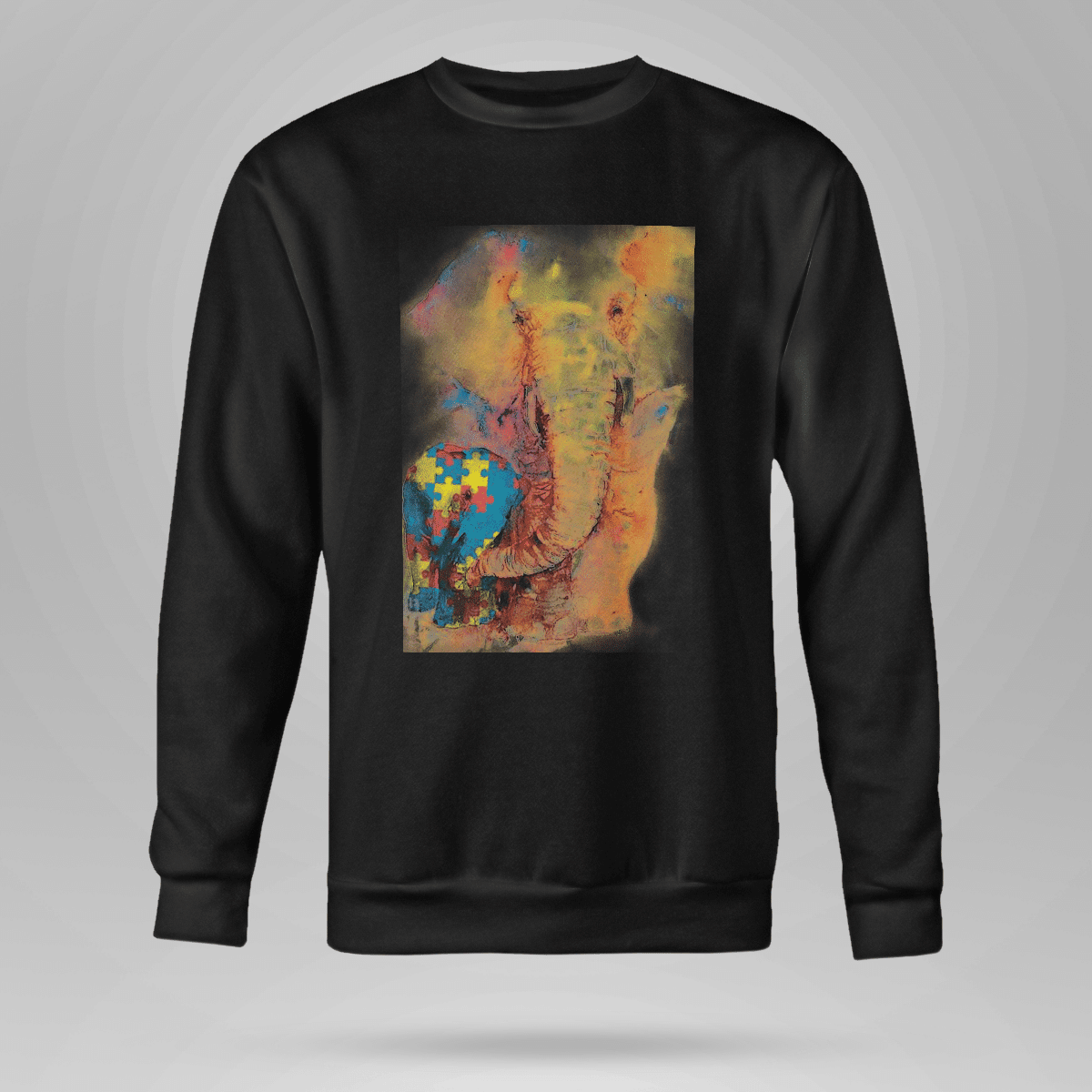 Autism - Elephant The Autism T-Shirt, Gift for People with Depression,