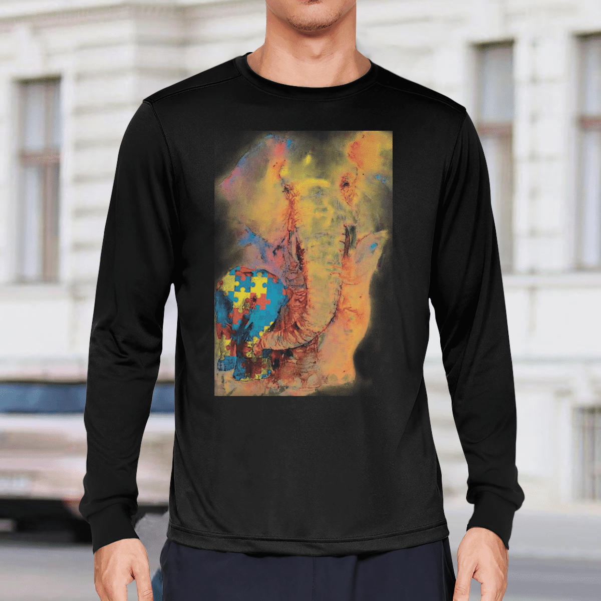 Autism - Elephant The Autism T-Shirt, Gift for People with Depression,