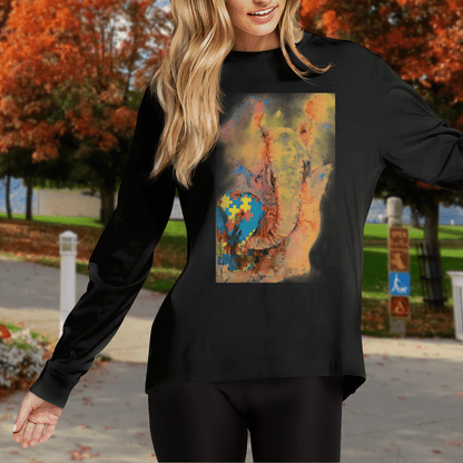 Autism - Elephant The Autism T-Shirt, Gift for People with Depression,