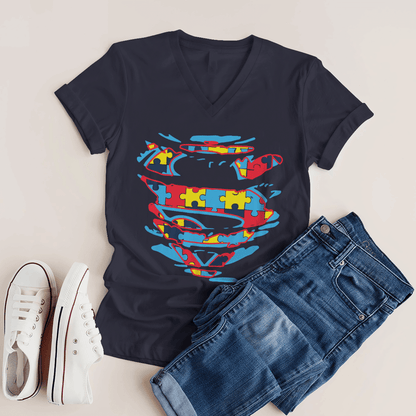 Autism Awareness The Autism T-Shirt, Gift for People with Depression,