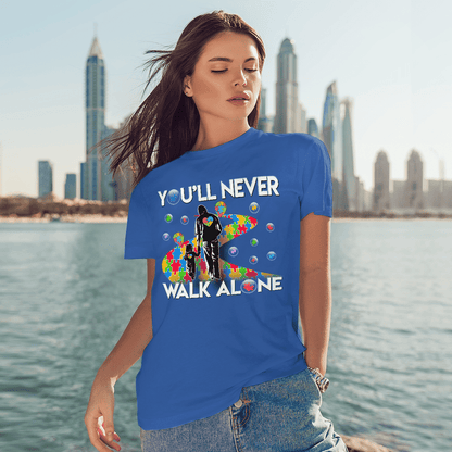You'll never walk alone The Autism T-Shirt, Gift for People with Depression,