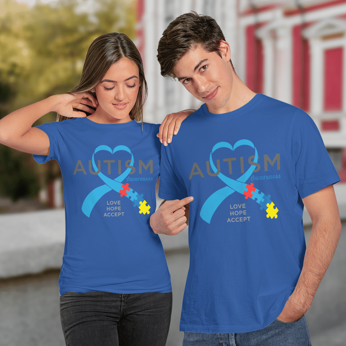 Autism Awareness The Autism T-Shirt, Gift for People with Depression,