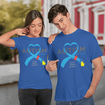 Autism Awareness The Autism T-Shirt, Gift for People with Depression,