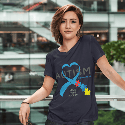 Autism Awareness The Autism T-Shirt, Gift for People with Depression,