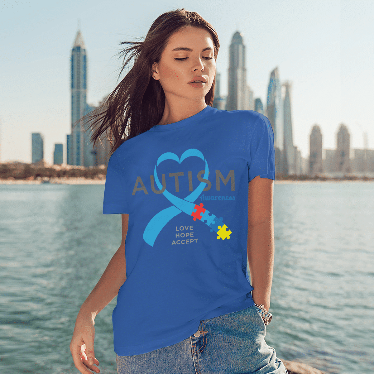 Autism Awareness The Autism T-Shirt, Gift for People with Depression,