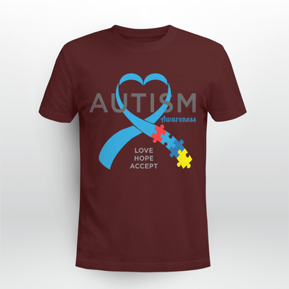 Autism Awareness The Autism T-Shirt, Gift for People with Depression,