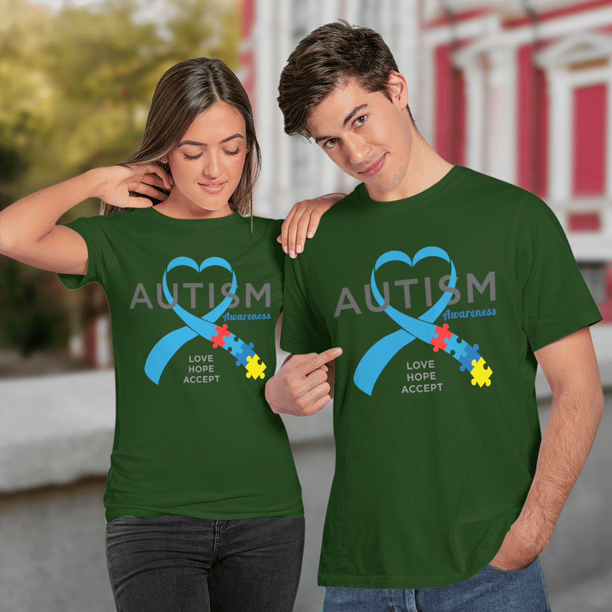 Autism Awareness The Autism T-Shirt, Gift for People with Depression,