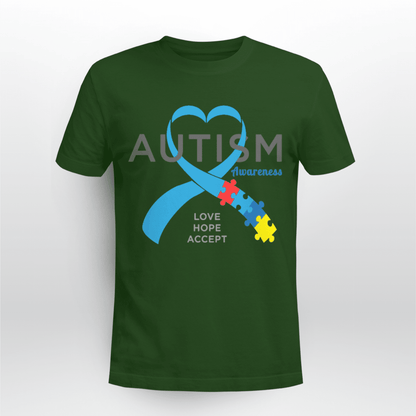 Autism Awareness The Autism T-Shirt, Gift for People with Depression,