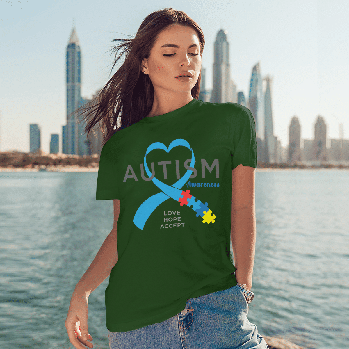 Autism Awareness The Autism T-Shirt, Gift for People with Depression,