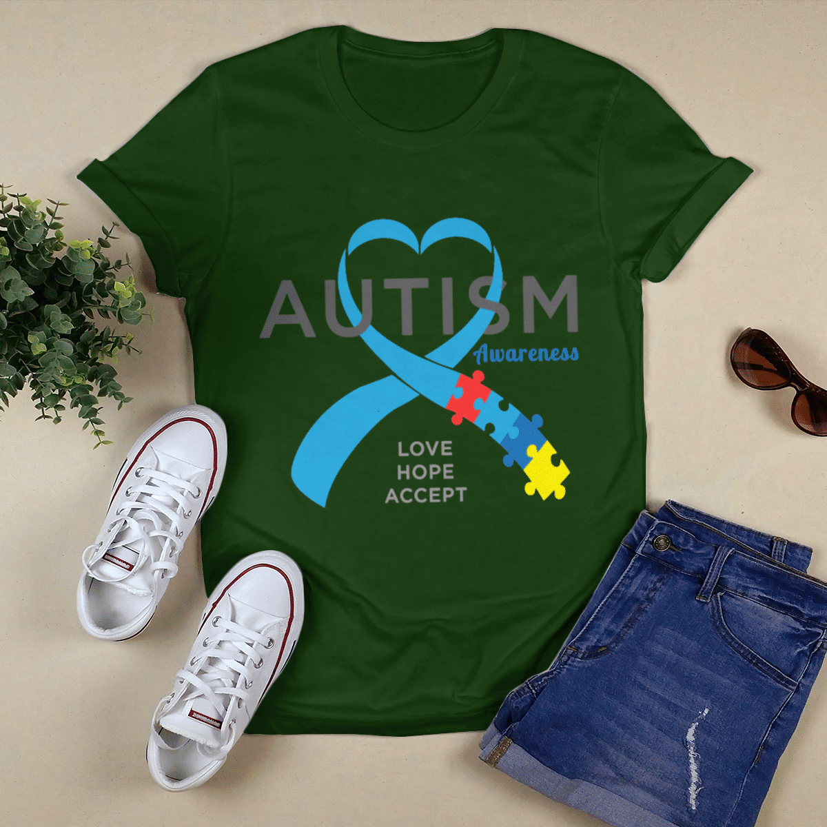 Autism Awareness The Autism T-Shirt, Gift for People with Depression,
