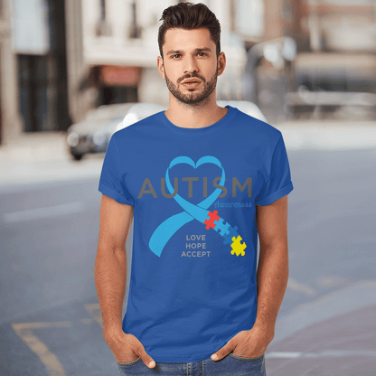Autism Awareness The Autism T-Shirt, Gift for People with Depression,