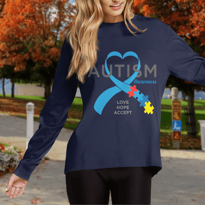 Autism Awareness The Autism T-Shirt, Gift for People with Depression,