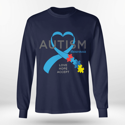 Autism Awareness The Autism T-Shirt, Gift for People with Depression,