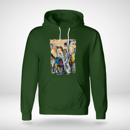 Autism - Elephant The Autism T-Shirt, Gift for People with Depression,