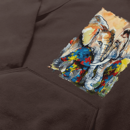 Autism - Elephant The Autism T-Shirt, Gift for People with Depression,