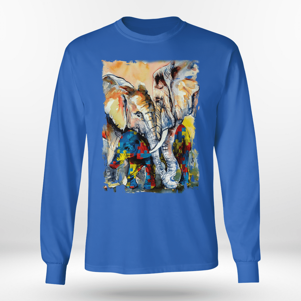 Autism - Elephant The Autism T-Shirt, Gift for People with Depression,