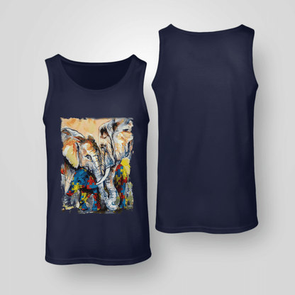 Autism - Elephant The Autism T-Shirt, Gift for People with Depression,