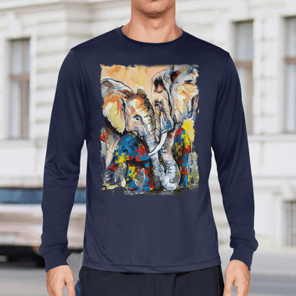 Autism - Elephant The Autism T-Shirt, Gift for People with Depression,