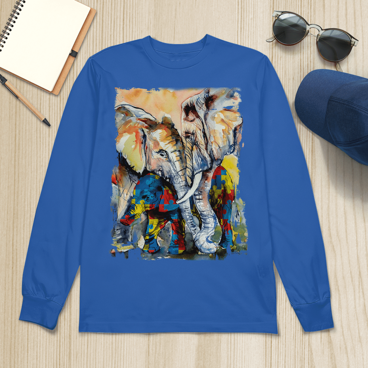 Autism - Elephant The Autism T-Shirt, Gift for People with Depression,