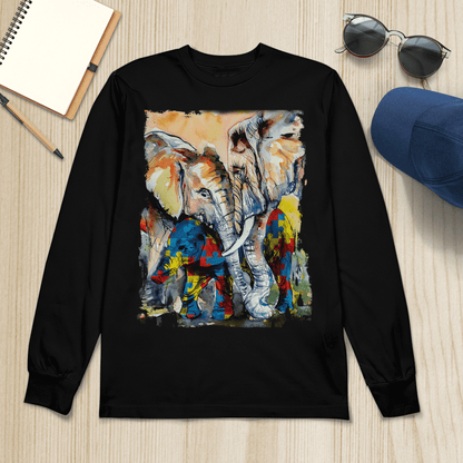 Autism - Elephant The Autism T-Shirt, Gift for People with Depression,