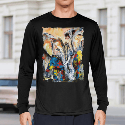 Autism - Elephant The Autism T-Shirt, Gift for People with Depression,