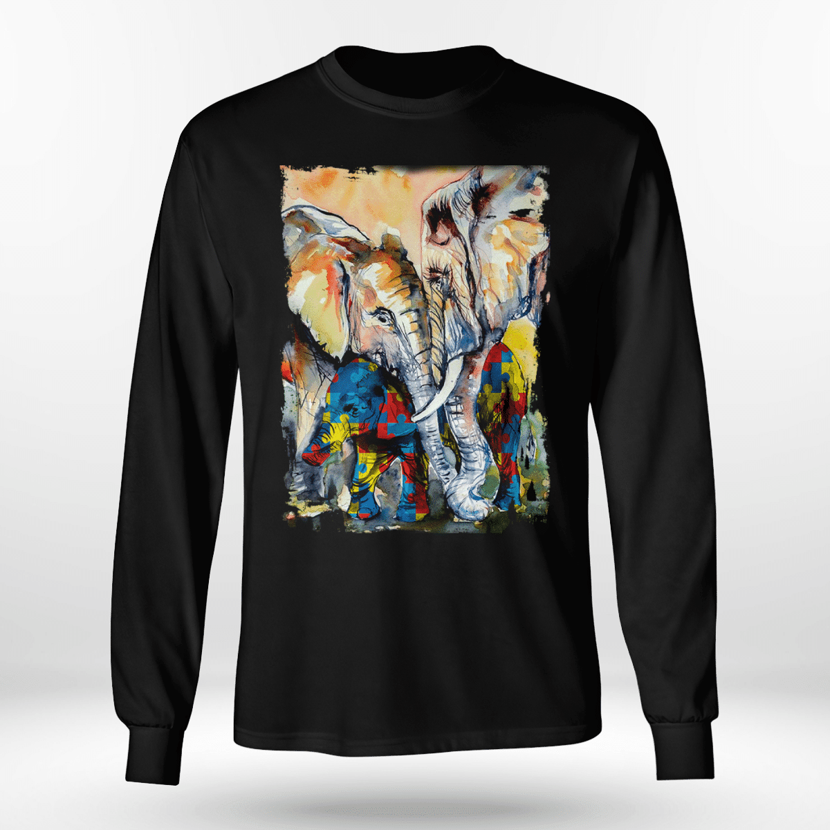 Autism - Elephant The Autism T-Shirt, Gift for People with Depression,