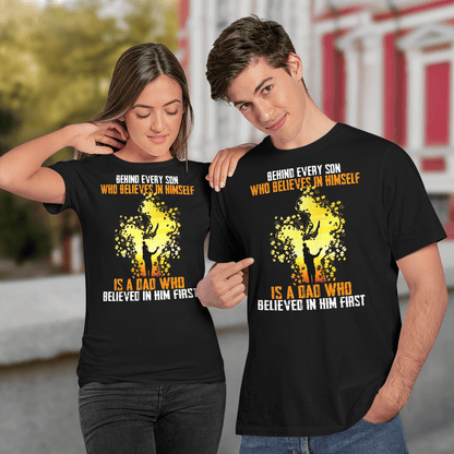 Behind every son The Autism T-Shirt, Gift for People with Depression,