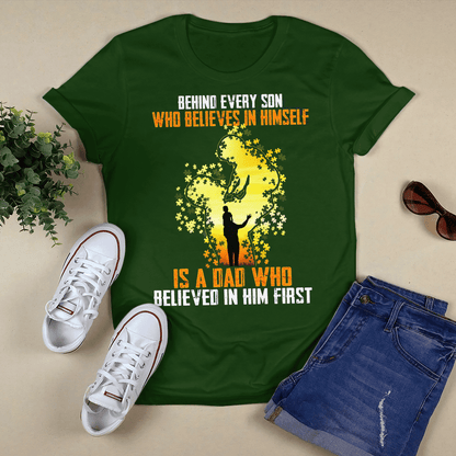 Behind every son The Autism T-Shirt, Gift for People with Depression,