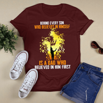 Behind every son The Autism T-Shirt, Gift for People with Depression,