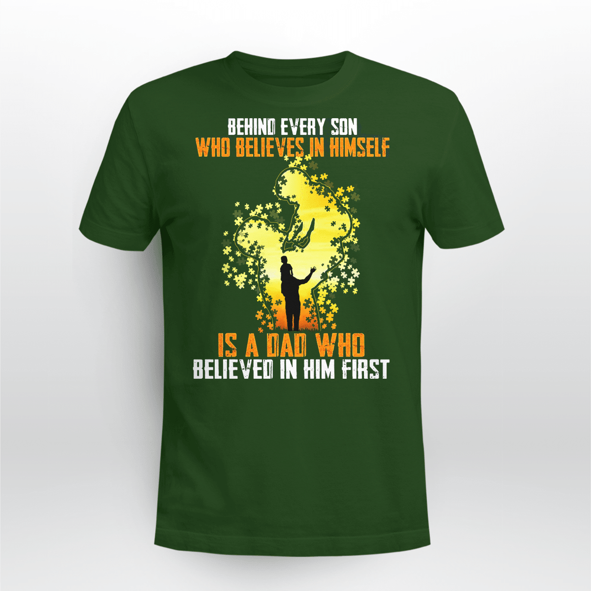 Behind every son The Autism T-Shirt, Gift for People with Depression,