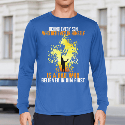 Behind every son The Autism T-Shirt, Gift for People with Depression,
