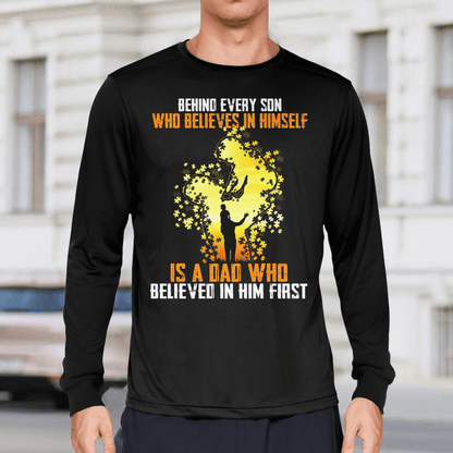 Behind every son The Autism T-Shirt, Gift for People with Depression,