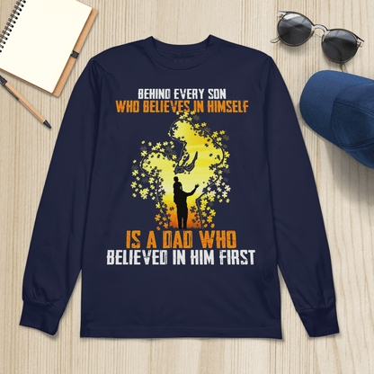 Behind every son The Autism T-Shirt, Gift for People with Depression,