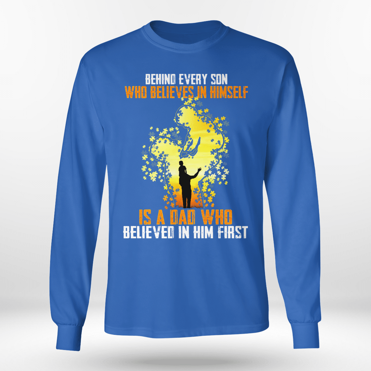 Behind every son The Autism T-Shirt, Gift for People with Depression,