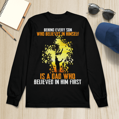 Behind every son The Autism T-Shirt, Gift for People with Depression,