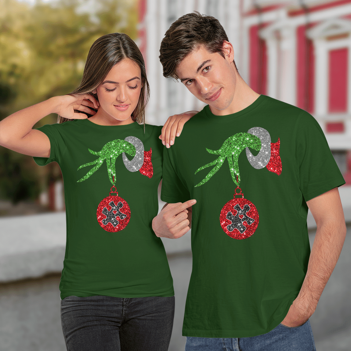 Autism - Christmas The Autism T-Shirt, Gift for People with Depression,