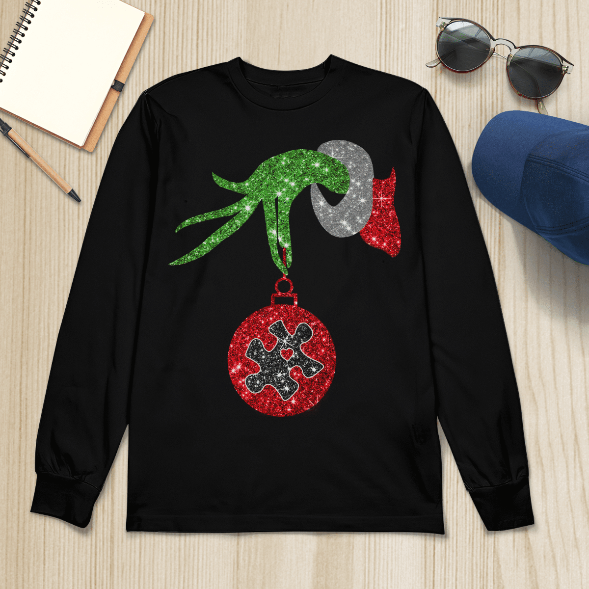 Autism - Christmas The Autism T-Shirt, Gift for People with Depression,