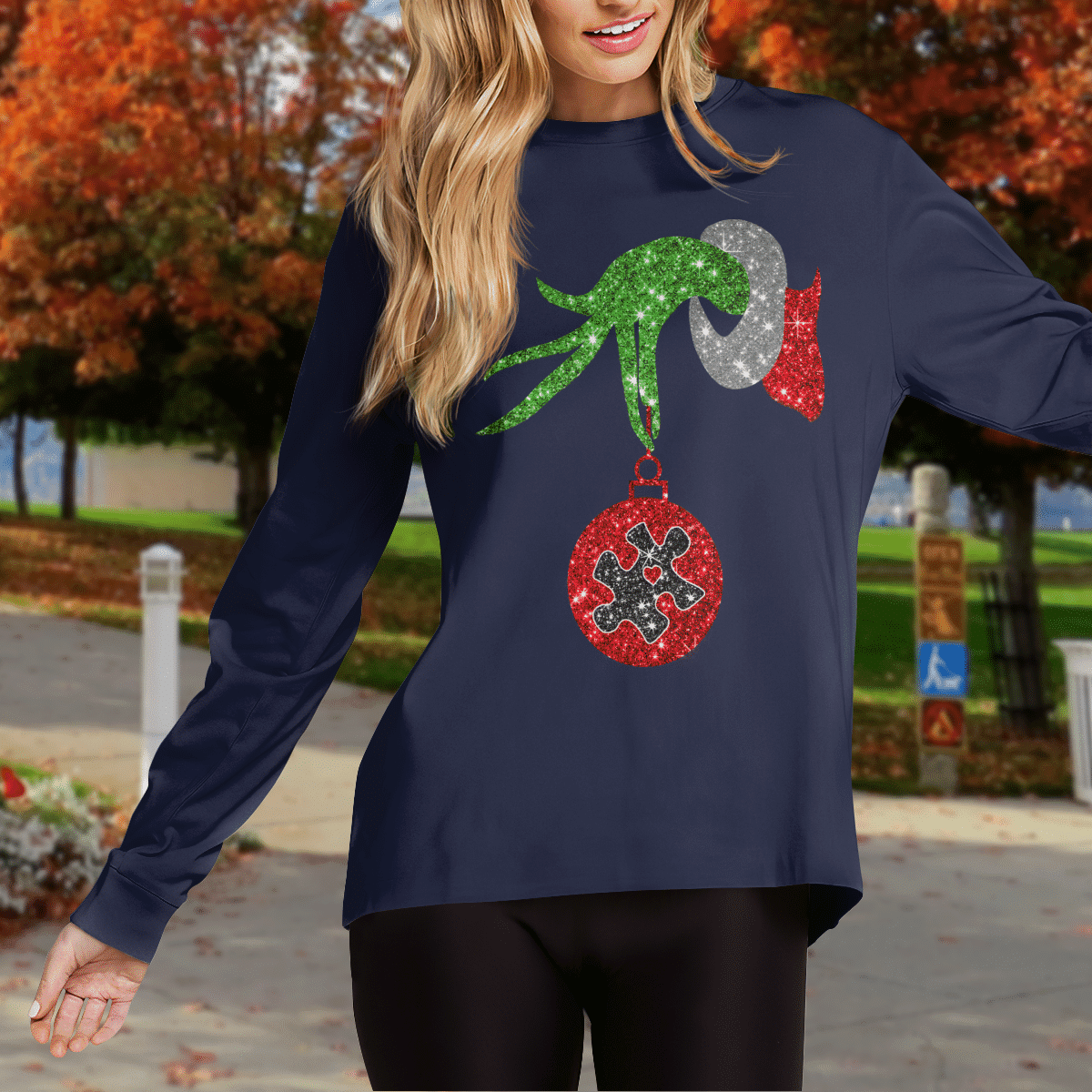 Autism - Christmas The Autism T-Shirt, Gift for People with Depression,