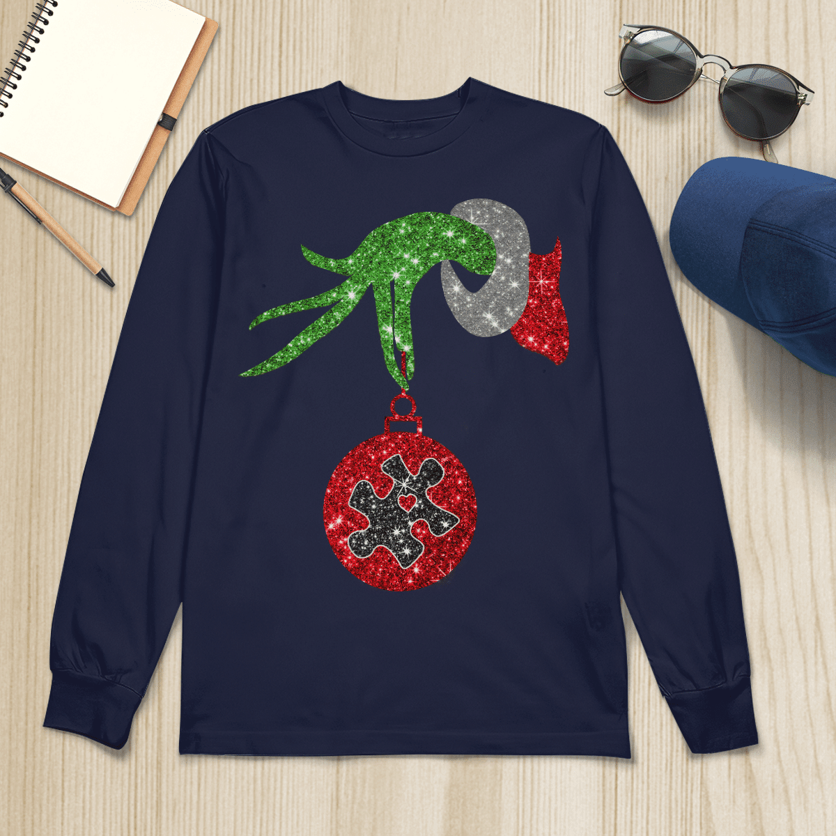 Autism - Christmas The Autism T-Shirt, Gift for People with Depression,