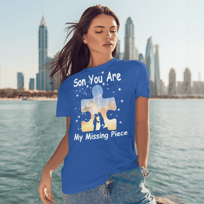 Son you are my missing pieve The Autism T-Shirt, Gift for People with Depression,